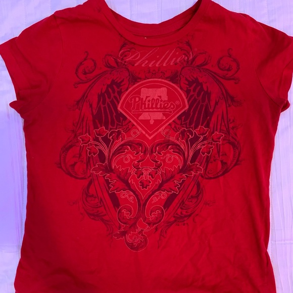 CyberGhetto Red Printed Shirt - Picture 1 of 2